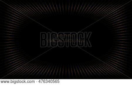 Background, Abstract Background, Background With Golden Lines, Vector Illustration, Background With 