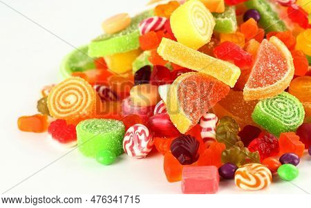 Fruit Candy Wallpapers - Background Colorful Candy Jelly Sweet