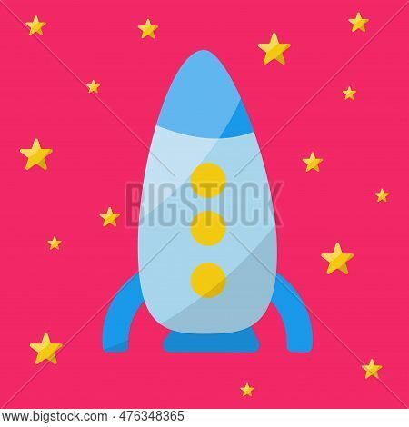 Rocket Space Stars Fly Night Toys Children
