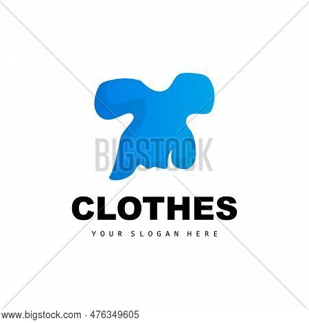 Clothing Logo, Simple Style Shirt Design, Clothing Store Vector, Fashion, Business Brand And Templat