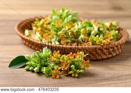 Thai Edible Flowers (cowslip Creeper, Tonkin Jasmine Or Pakalana Vine) From Organic Local Farmers Ma