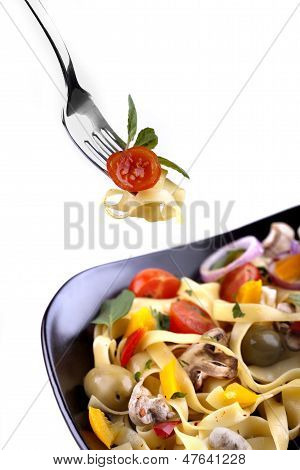 Pasta tagliatelle