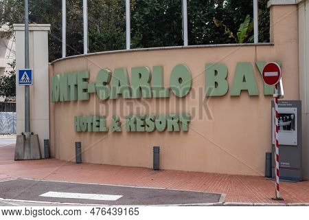 Monaco, Monaco, April 21st 2023:- The Monte-carlo Bay Hotel & Resort Located In Larvotto Ward