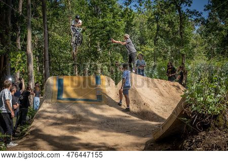 Sao Mamede De Infesta, Portugal - May 14 2023: Raymond Hazar During The Shroom Trails Jam 2023 On Ma