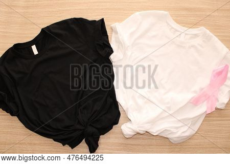 Mock-up Of A T-shirt All-color T-shirts, Digital Mockups, T-shirt In A Regular Size For Both Sexes W