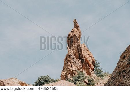 A Close Up Of Rocks That Look Like The Beak Of A Bird Or A Sharp Nose The Picturesque Volcanic Coast