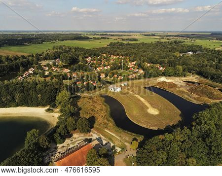 Aerial View Of Parc Weddemeer Including The Part That Comes With It