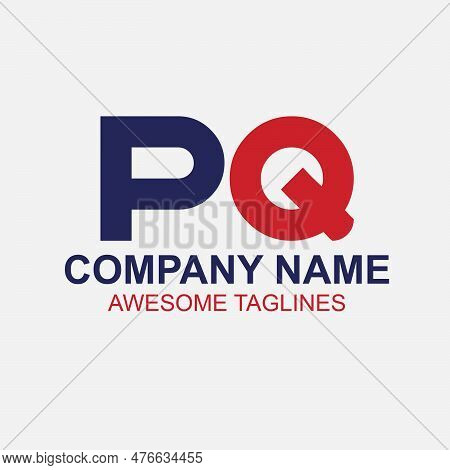 Pq Letter Logo, Simple Letter Logo, Creative Letter Logo, Initial Letter Logo, Monogram Letter Logo,