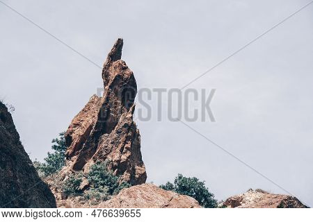 A Close Up Of Rocks That Look Like The Beak Of A Bird Or A Sharp Nose The Picturesque Volcanic Coast