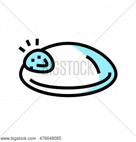 Implant Rupture Surgery Color Icon Vector. Implant Rupture Surgery Sign. Isolated Symbol Illustratio
