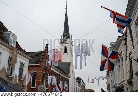 Brielle, The Netherlands, Celebrating Of freedom, The First Town To Be Liberated From The Spanish On