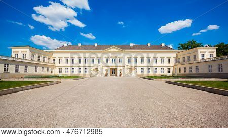 Herrenhausen Palace Located In Herrenhausen Gardens In Hannover City, Germany