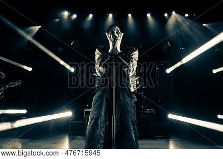 Royal Oak, Michigan -usa - May 16, 2023: Avatar Performing At The Royal Oak Music Theater With Guest