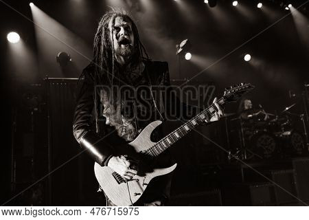 Royal Oak, Michigan -usa - May 16, 2023: Avatar Performing At The Royal Oak Music Theater With Guest