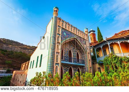 Tbilisi Juma Mosque In Tbilisi Old Town. Tbilisi Is The Capital And The Largest City Of Georgia, Lyi
