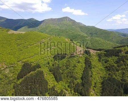 Aerial View Of Iskar River Gorge Near Village Of Ochindol, Bulgaria