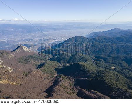 Aerial View Of Pirin Mountain Near Orelyak Peak, Bulgaria