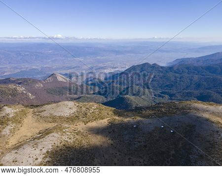 Aerial View Of Pirin Mountain Near Orelyak Peak, Bulgaria