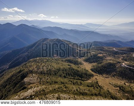 Aerial View Of Pirin Mountain Near Orelyak Peak, Bulgaria