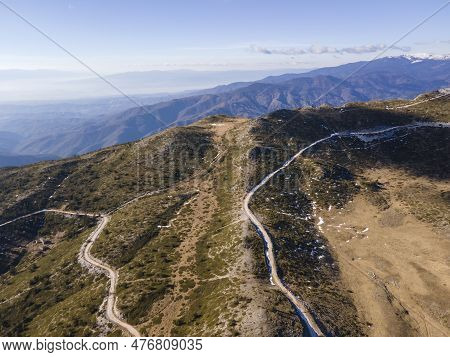 Aerial View Of Pirin Mountain Near Orelyak Peak, Bulgaria