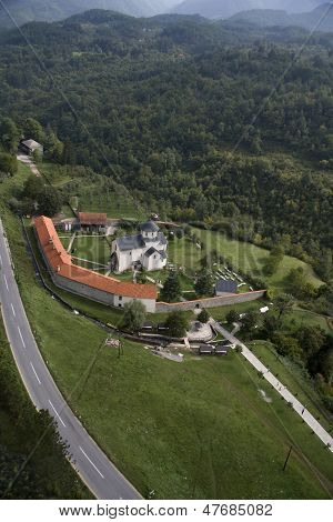 Orthodox monastery Moraca