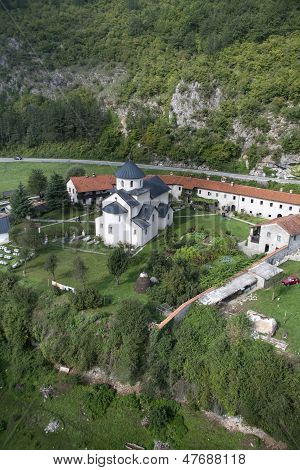 Orthodox monastery Moraca