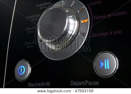 Washing Machine Control Pannel