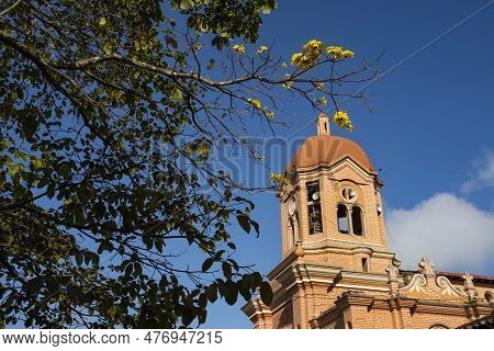 Pueblorrico, Antioquia - Colombia - April 05, 2023. Municipality Of Colombia, Located In The Southwe