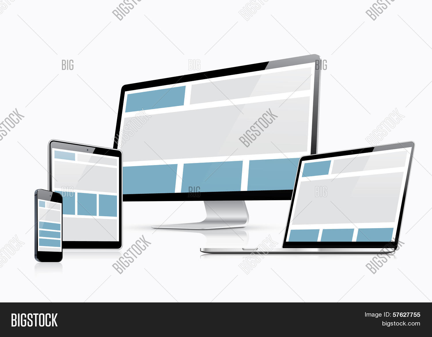 Responsive Web Design Vector & Photo (Free Trial) | Bigstock