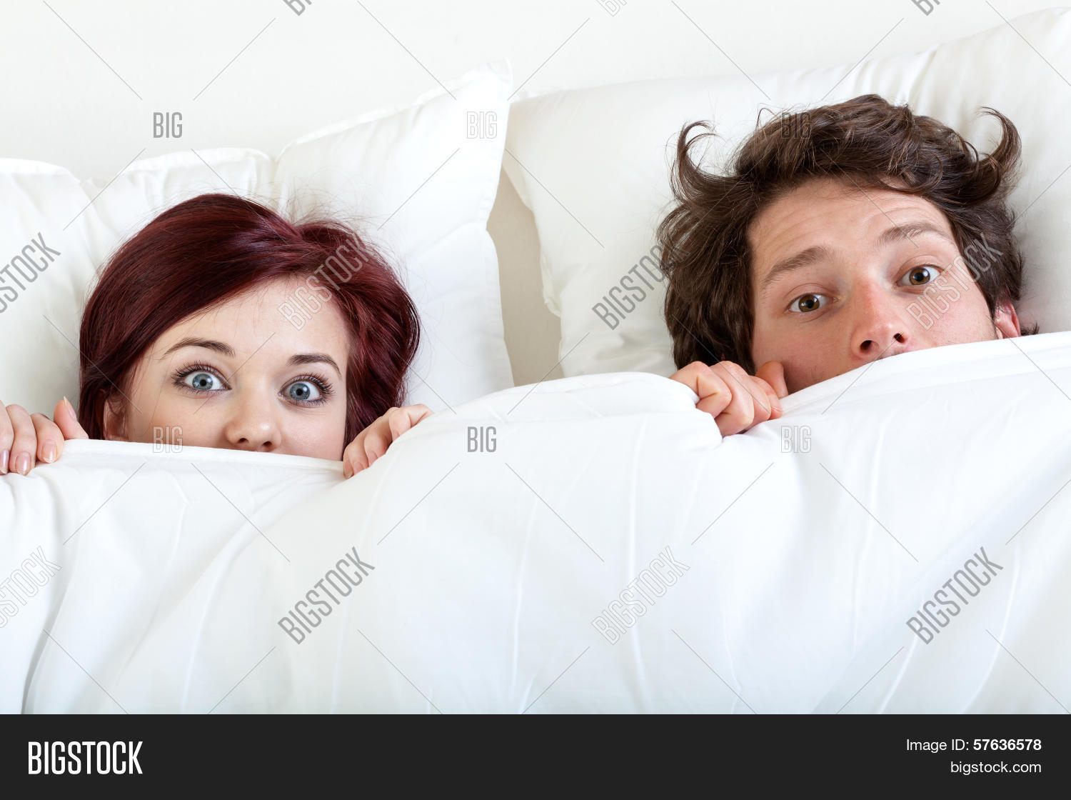 Couple Under Sheet Image & Photo (Free Trial) Bigstock