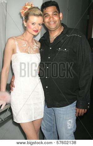 Natalie Reid and Rod Carrillo  at the Kaylah Marin Record Release Party, Mickey's, West Hollywood, CA. 10-19-09