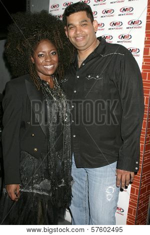 Kaylah Marin and Rod Carrillo  at the Kaylah Marin Record Release Party, Mickey's, West Hollywood, CA. 10-19-09
