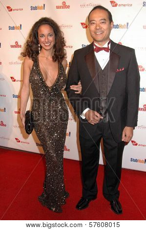 Ruthie Bram and Dr. Raymond King at the Rock The Kasbah Gala to benefit Virgin Unite and the Eve Branson Foundation. Vibiana, Los Angeles, CA. 10-26-09