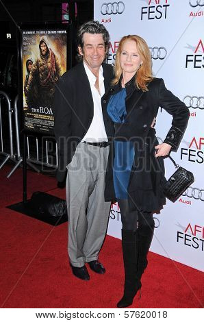 Alan Rosenberg and Marg Helgenberger at the AFI Fest Screening of 