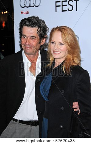 Alan Rosenberg and Marg Helgenberger at the AFI Fest Screening of 