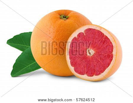 Fresh Juicy Grapefruits