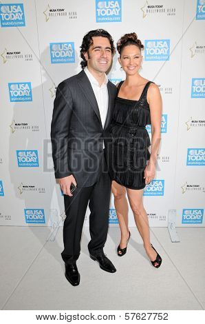 Dario Franchitti and wife Ashley Judd  at the USA Today Hollywood Hero Gala honoring Ashley Judd,  Montage Hotel, Beverly Hills, CA.  11-10-09