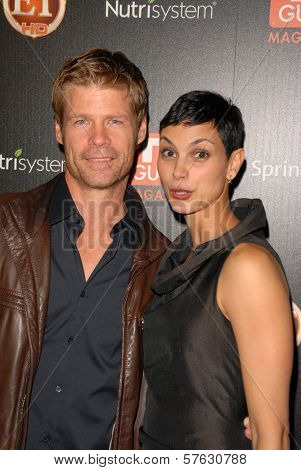 Joel Gretsch and Morena Baccarin at the TV GUIDE Magazine's Hot List Party, SLS Hotel, Los Angeles, CA. 11-10-09