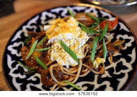 Uzbek Lamian Dish