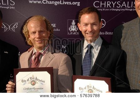 Bruce Cohen and Dan Jinks  at the 8th Annual Chrysalis Butterfly Ball, Private Residence, Los Angeles, CA. 06-06-09