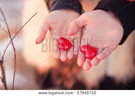 Love story concept