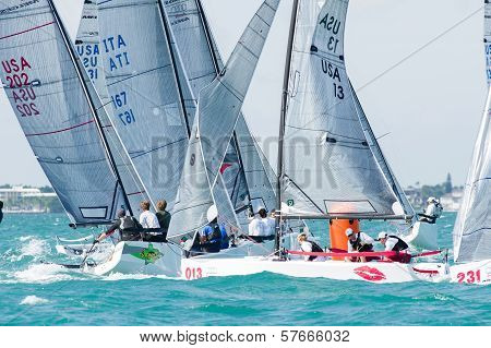 Bacio, Finishes In The Top 10 At Melges 20 World Championships