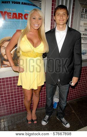 Mary Carey and Ricco Chapa  at the Los Angeles Charity Benefit Premiere of 'Bad Cop'. Fairfax Cinemas, West Hollywood, CA. 07-09-09