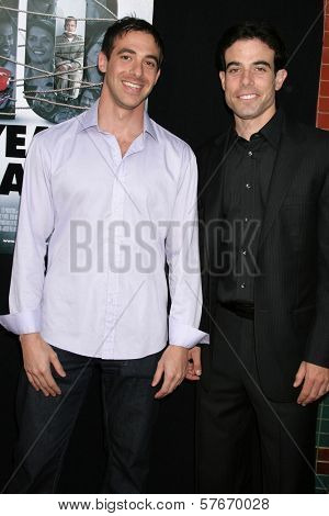 Albert Rothman and Aaron Michael Metchik at the Los Angeles Sneak Peek Screening of 'Ten Years Later'. Majestic Crest Theatre, Los Angeles, CA. 07-16-09