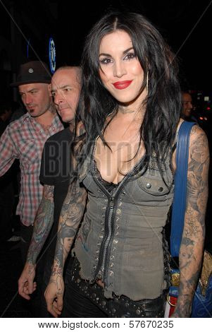 Kat Von D at the Opening Night of The Darling Stilettos at Cinespace. Cinespace, Hollywood, CA. 07-16-09