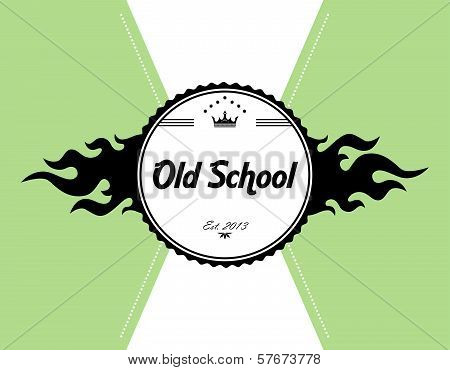 vintage sticker label