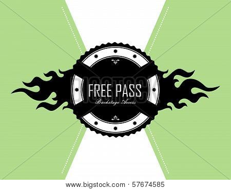 art label sticker