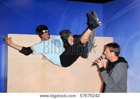 Tony Hawk  at the Unveiling of Madame Tussauds Wax Figure of Tony Hawk. Madame Tussauds Wax Museum, Hollywood, CA. 07-29-09