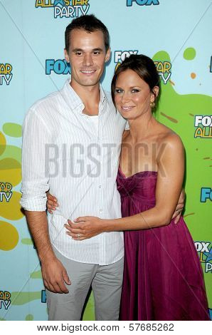 Matthew Rolph and Mary Lynn Rajskub  at FOX's 2009 All Star Party. Lanham Huntington Hotel, Pasadena, CA. 08-06-09