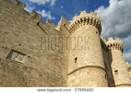 Rhodes Medieval Knights Castle (Palace), Greece